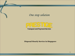 Disposal Hourly Service, Taxi Services in Singapore Airport - Prestige Transport
