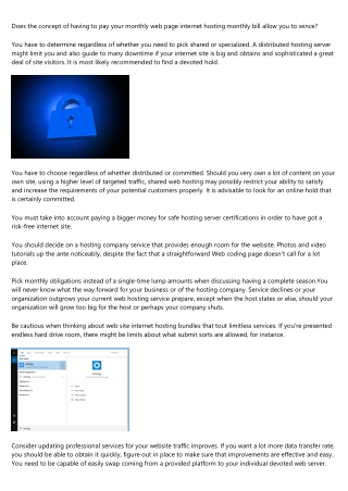 All Of The Excellent Info Essential On Internet Hosting