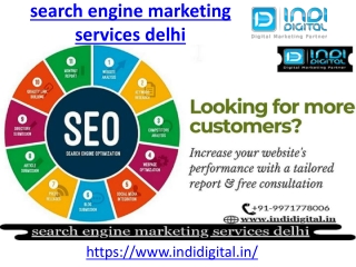 Find the best search engine marketing services delhi