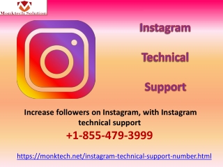 Increase followers on Instagram, with Instagram technical support 1-855-479-3999