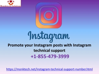 Promote your Instagram posts with Instagram technical support 1-855-479-3999