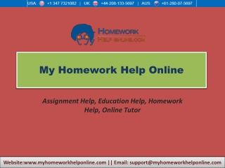 Assignment Help Online - 24x7 Help