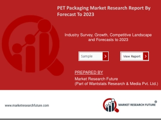 Polyethylene Terephthalate (PET) Market Demand, Industry Size, Top Players, Opportunities, Sales, Revenue And Regional F