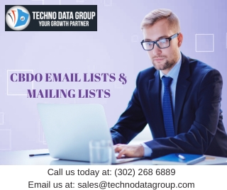 CBDO Email Lists & Mailing Lists | Chief Business Development Officers Email List in USA