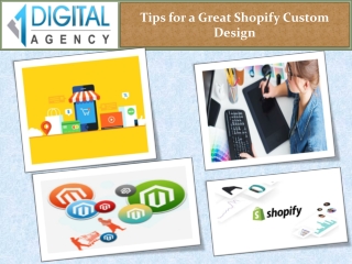 Tips for a Great Shopify Custom Design