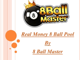 Real Money 8 Ball Pool