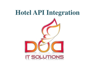 Hotel API Integration