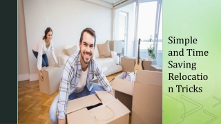 Easy Tips to Save Time When Moving