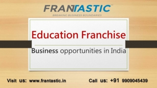 Top Education Franchise Opportunities in India