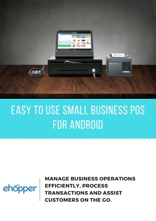 Easy to Use Android POS System