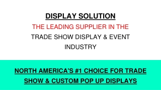 Best Trade Show Canopy Tents | Display Solution