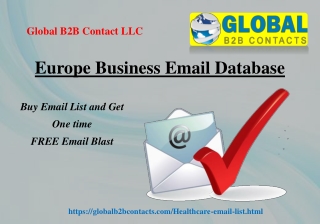 Europe Business Email Database