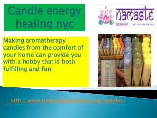 Candle energy healing nyc