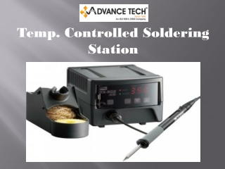 Buy Temp. Controlled Soldering Station at Affordable Price
