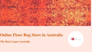 Online Rug Store in Australia