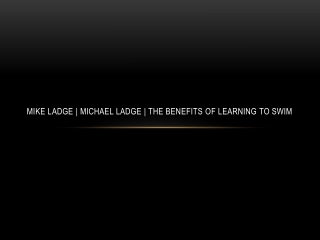 Michael Ladge | Mike Ladge