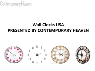 Modern Large Illuminated Wall Clock Lights USA