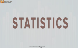 ABOUT STATISTICS