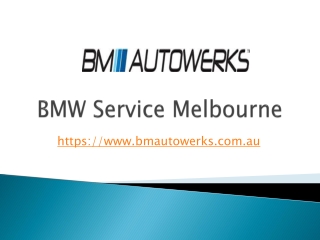 BMW Service Melbourne