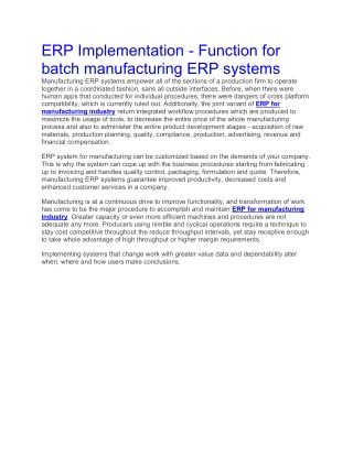saas erp for small business
