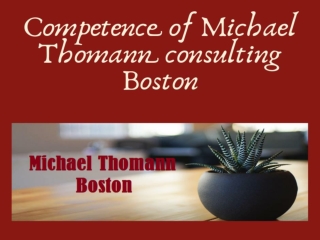 View the profile of Michael Thomann and fix the meeting to get properties deals