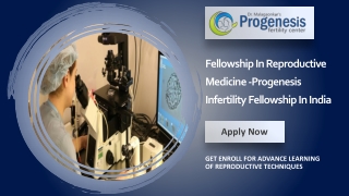 Fellowship in Reproductive Medicine