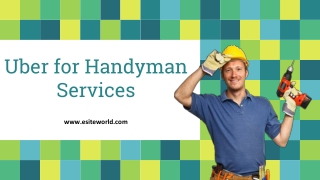 Uber for Handyman Services app