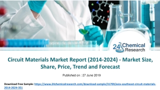 Circuit Materials Market Report (2014-2024) - Market Size, Share, Price, Trend and Forecast