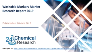 Washable Markers Market Research Report 2019