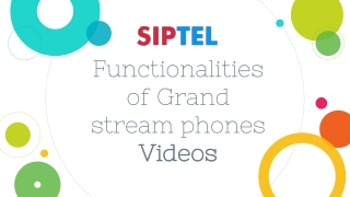 SIPTEL Videos