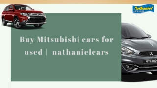 New mitsubishi Cardiff | Nathanielcars