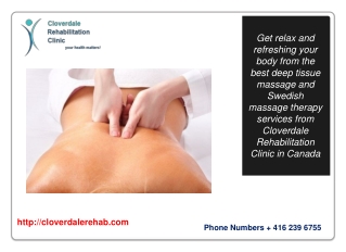 Massage Therapy Etobicoke