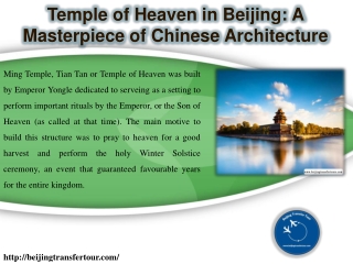 Temple of Heaven in Beijing: A Masterpiece of Chinese Architecture