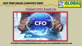 Finland CFO's Email List