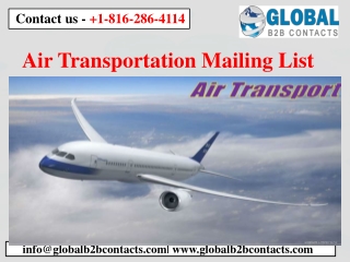 Air Transportation Mailing List