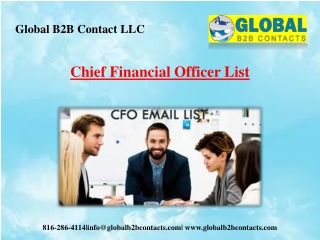 Chief Financial Officer List