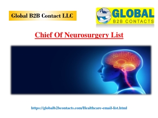 Chief Of Neurosurgery List