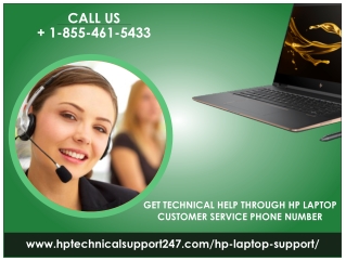 Get Instant Help by Calling HP Laptop Customer Service Phone Number