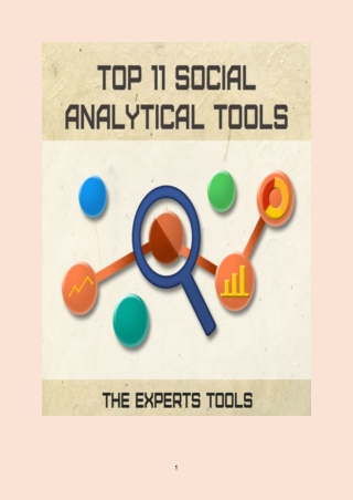 Top 11 Social Analytical Tools