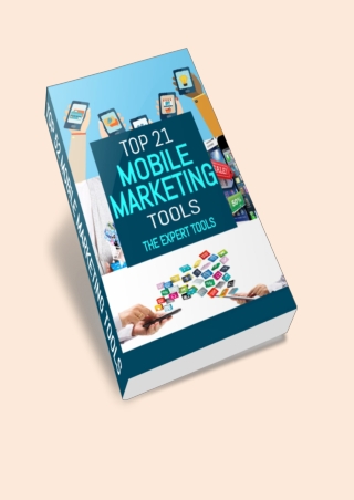 Mobile marketing tools