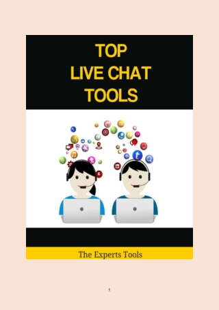 Top Live Chat Tools