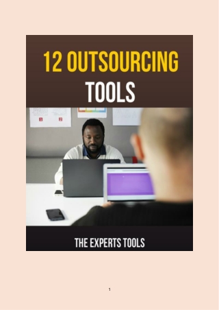 Outsourcing Tools