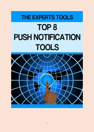 Top 8 Push Notification Tools