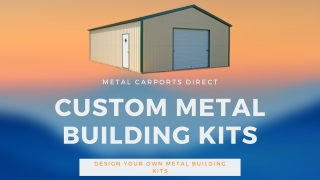 Custom Metal Building Kits | Metal Carports Direct