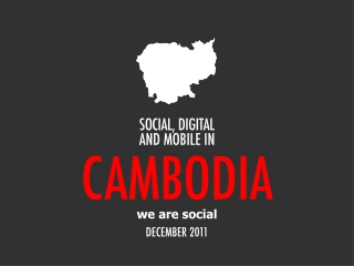 Digital 2011 Cambodia (December 2011)