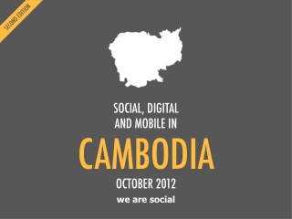 Digital 2012 Cambodia (October 2012)