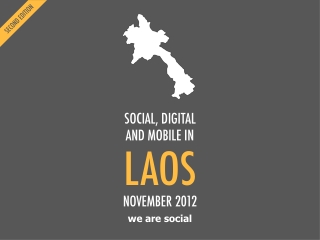 Digital 2012 Laos (November 2012)