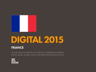 Digital 2015 France (January 2015)