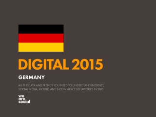 Digital 2015 Germany (January 2015)