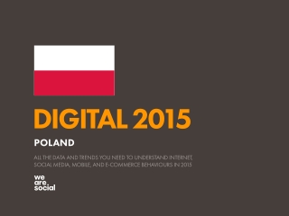 Digital 2015 Poland (January 2015)